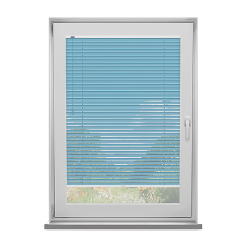 Aqua 25mm Fit to Frame Lifestyle No Drill Blinds