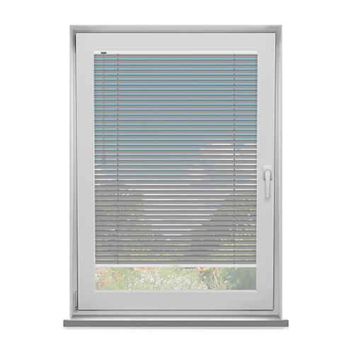 Grey Filtra 25mm Fit to Frame Lifestyle No Drill Blinds