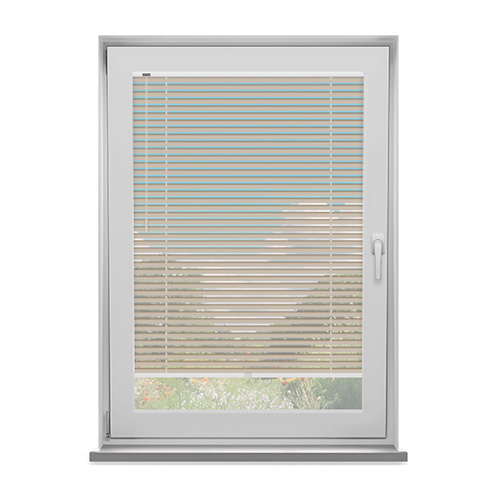 Ivory 25mm Fit to Frame Lifestyle No Drill Blinds