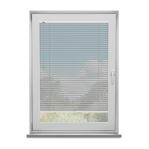 Shadow Grey 25mm Fit to Frame Lifestyle No Drill Blinds