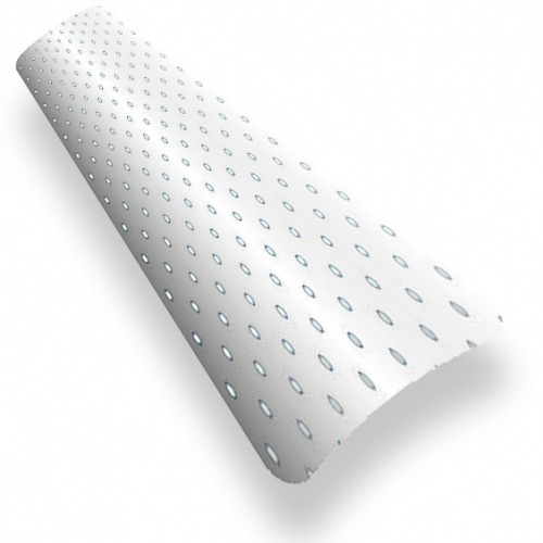 White Filtra 25mm Fit to Frame No Drill Blinds