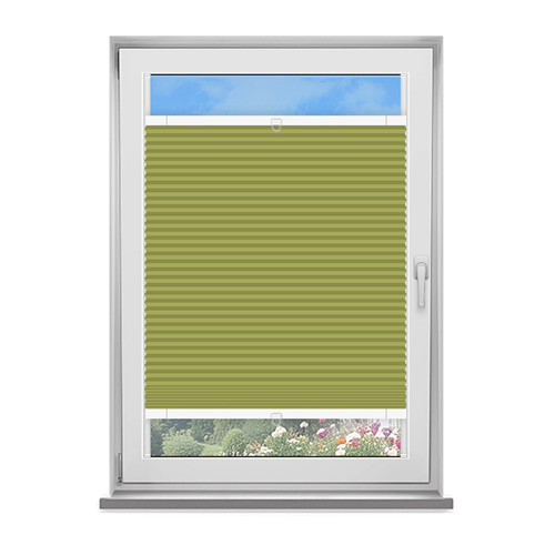 Frame Fix Blenheim Lime Blockout Lifestyle No Drill Blinds