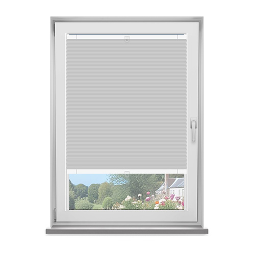 Frame Fix Blenheim Snowdrop Blockout Lifestyle No Drill Blinds