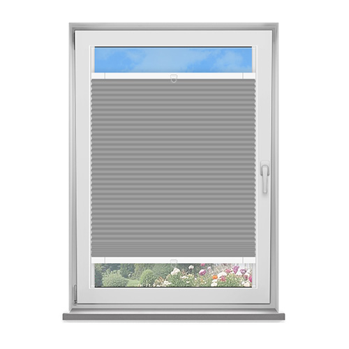 Frame Fix Tribeca Vintage Grey Blockout Lifestyle No Drill Blinds