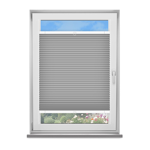 Frame Fix Astoria Charcoal Dimout Lifestyle No Drill Blinds