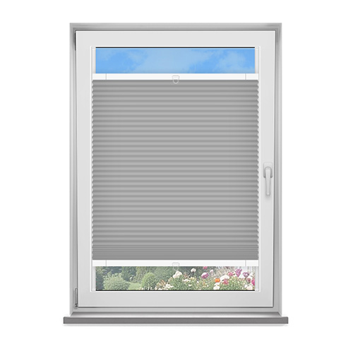 Frame Fix Astoria Slate Dimout Lifestyle No Drill Blinds