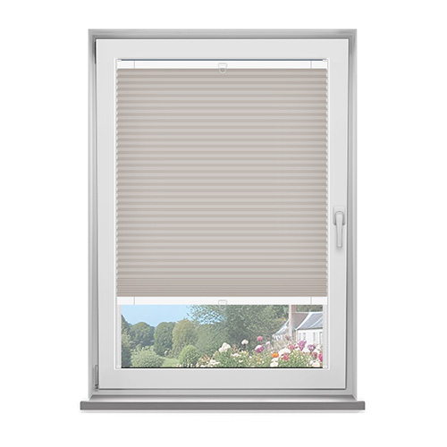 Frame Fix Astoria Stone Dimout Lifestyle No Drill Blinds
