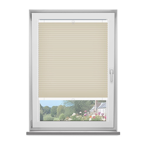 Frame Fix Bowery Cashmere Dimout Lifestyle No Drill Blinds