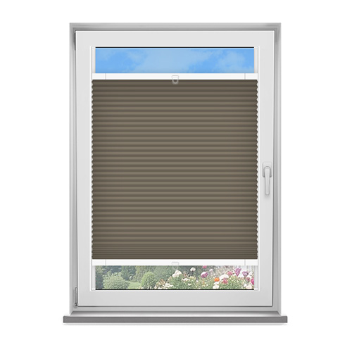 Frame Fix Kana Chocolate Dimout Lifestyle No Drill Blinds
