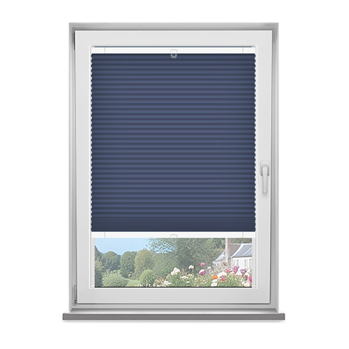Frame Fix Kana Navy Blue Dimout Lifestyle No Drill Blinds