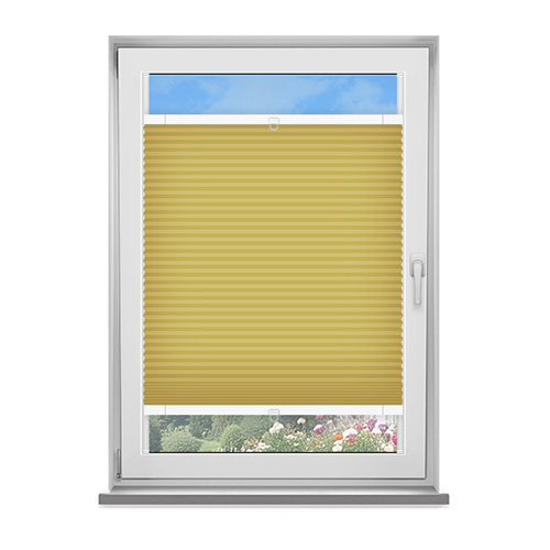 Frame Fix Lexington Saffron Dimout Lifestyle No Drill Blinds