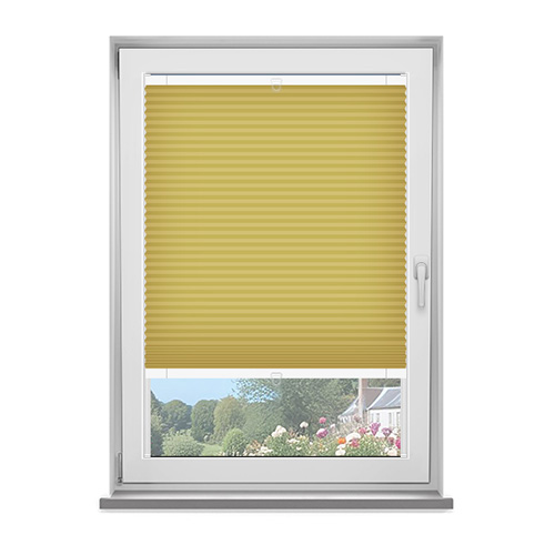 Frame Fix Lexington Saffron Dimout Lifestyle No Drill Blinds