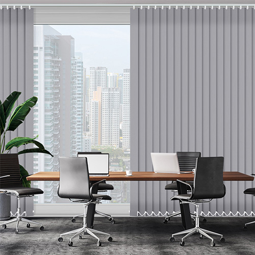 Palette Grey Vertical Lifestyle Office Blinds