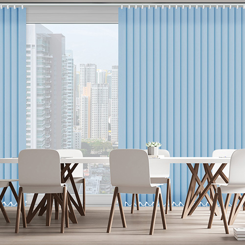 Palette Sky Vertical Lifestyle Office Blinds