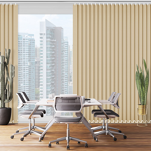 Banlight Duo FR Beige Lifestyle Office Blinds