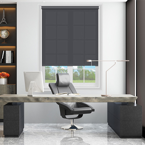 Palette Charcoal Lifestyle Office Blinds