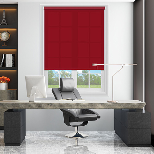 Palette Redcurrant Lifestyle Office Blinds