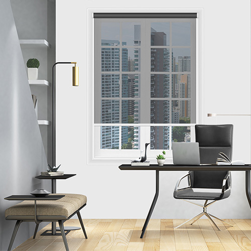 Panama Screen Black Lifestyle Office Blinds