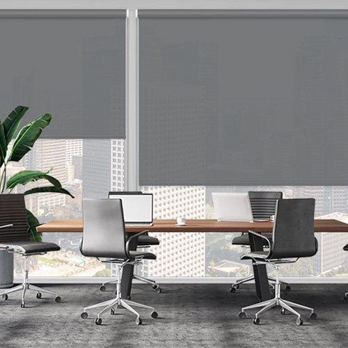 UniRol Charcoal Lifestyle Office Blinds