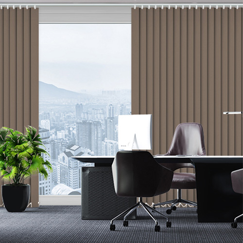 UniVert Chocolate Lifestyle Office Blinds