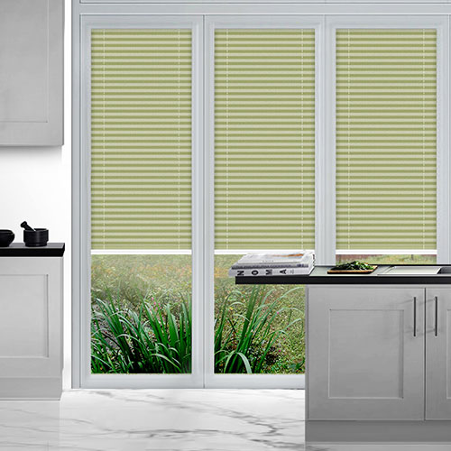 Duopleat Blackout Cream Lifestyle Perfect Fit Pleated Blinds