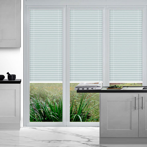 Duopleat Blackout White Lifestyle Perfect Fit Pleated Blinds