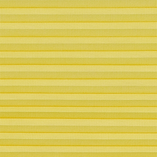 Duopleat Yellow Perfect Fit Pleated Blinds