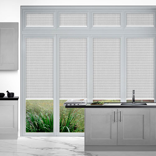 Orbit White Lifestyle Perfect Fit Pleated Blinds