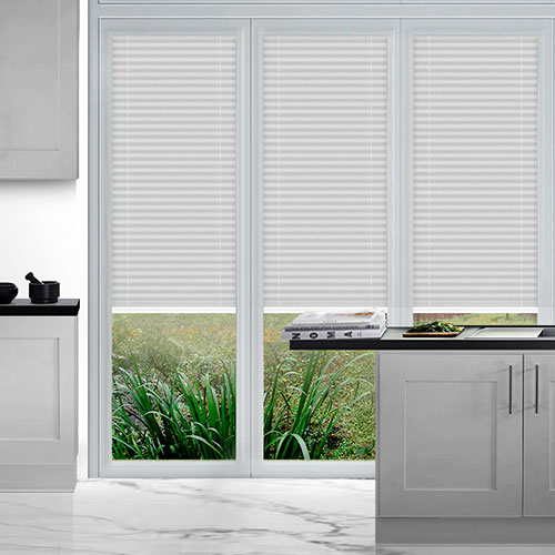 Relife White Lifestyle Perfect Fit Pleated Blinds