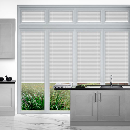 Relife White Lifestyle Perfect Fit Pleated Blinds