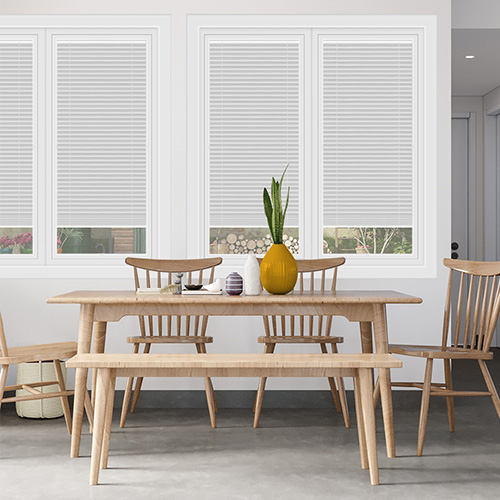 Blenheim Snowdrop Blockout Lifestyle Perfect Fit Pleated Blinds