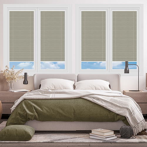 Soho Barley Blockout Lifestyle Perfect Fit Pleated Blinds
