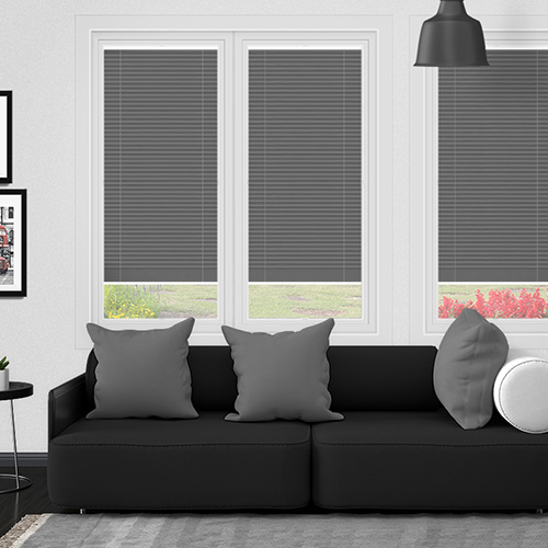 Bowery Anthracite Dimout Lifestyle Perfect Fit Pleated Blinds