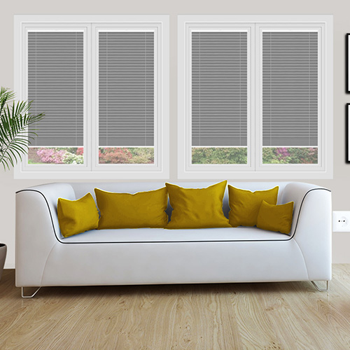 Bowery Pewter Dimout Lifestyle Perfect Fit Pleated Blinds