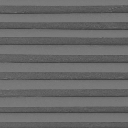 Bowery Pewter Dimout Perfect Fit Pleated Blinds