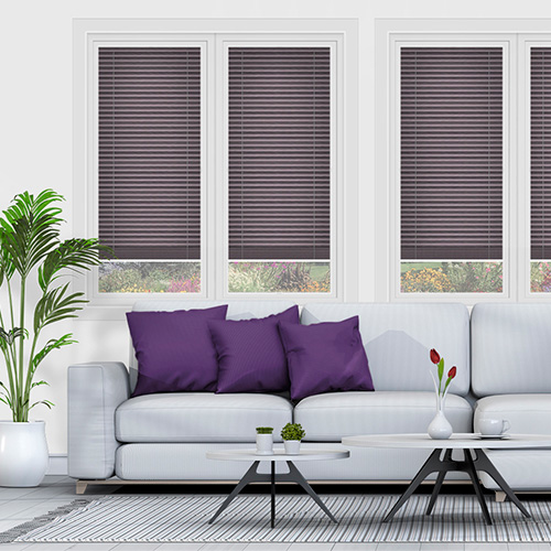 Kana Amethyst Dimout Lifestyle Perfect Fit Pleated Blinds