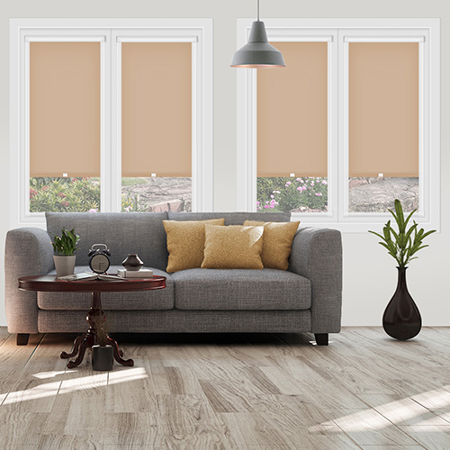 Polaris Barley PF Dimout Lifestyle Perfect Fit Roller Blinds