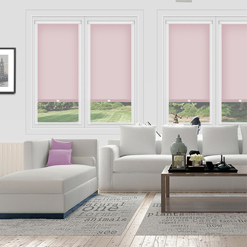 Polaris Mallow PF Dimout Lifestyle Perfect Fit Roller Blinds