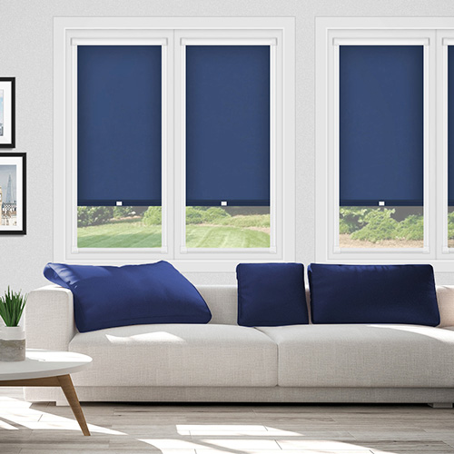 Polaris Navy PF Dimout Lifestyle Perfect Fit Roller Blinds