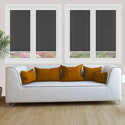 25mm Anthracite Alumitex Lifestyle Perfect Fit Venetian Blinds