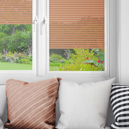 Brushed Copper Lifestyle Perfect Fit Venetian Blinds