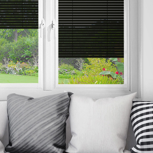 Pitch Black Lifestyle Perfect Fit Venetian Blinds