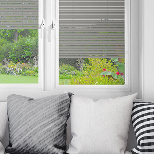 Satin Silver Lifestyle Perfect Fit Venetian Blinds