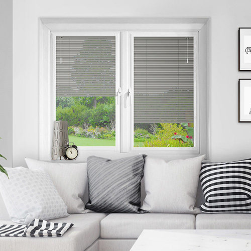 Satin Silver Lifestyle Perfect Fit Venetian Blinds
