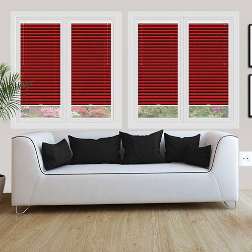 Brick Red Lifestyle Perfect Fit Venetian Blinds