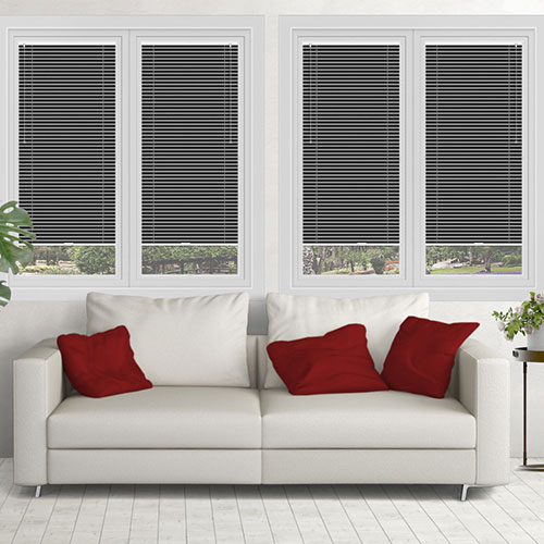 Nickel Silver Lifestyle Perfect Fit Venetian Blinds