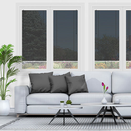 Glimmering Lead Lifestyle Perfect Fit Venetian Blinds
