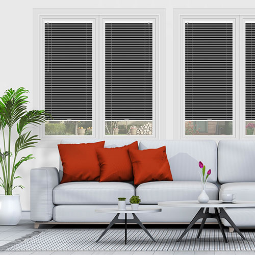 Glimmering Silver Lifestyle Perfect Fit Venetian Blinds