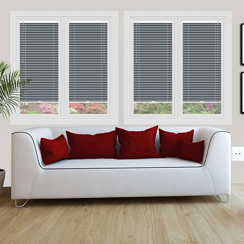 Gloss Grey Lifestyle Perfect Fit Venetian Blinds