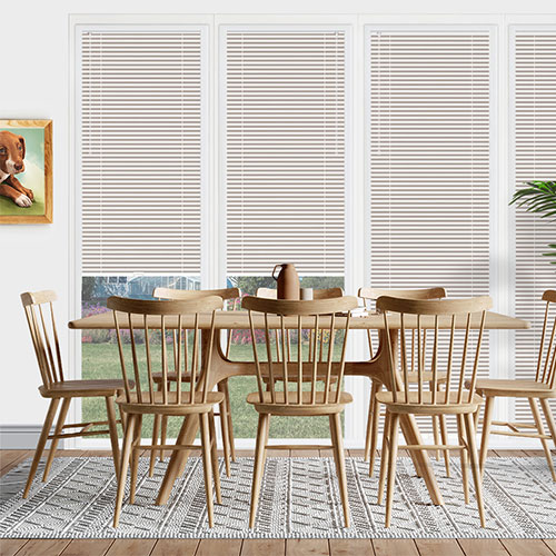 Limestone White Lifestyle Perfect Fit Venetian Blinds